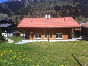 Uma vista geral da montanha ou uma vista da montanha a partir da casa de férias