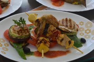 Essen im Hotel oder in der Nähe