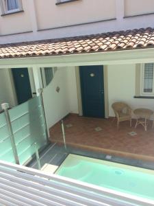 Balkón nebo terasa v ubytování La Pineta Hotel Beach & Spa