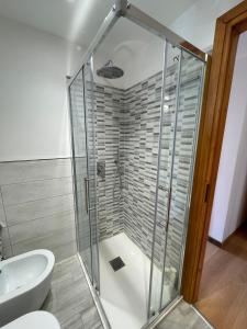 A bathroom at Appartamento Ca' Baci'