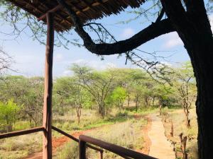 Paisaje cerca de este tented camp