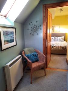 Кровать или кровати в номере Strome Beag
