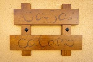 Ein Zertifikat, Auszeichnung, Logo oder anderes Dokument, das in der Unterkunft Casa Calero ausgestellt ist