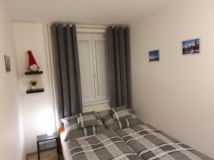 Postel nebo postele na pokoji v ubytování Family apartmán Kovářská