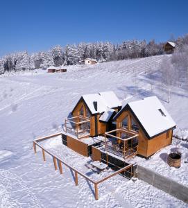 Cortina resort during the winter