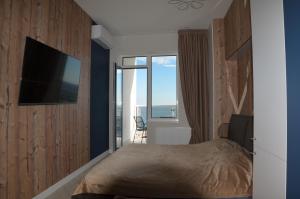 Легло или легла в стая в NEW Romantic sea-view studio by Odessa beach