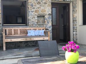 A patio or other outdoor area at Danai villa
