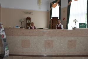 
Лобби или стойка регистрации в Гостиница Москва
