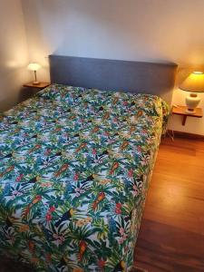 מיטה או מיטות בחדר ב-L'Amirade