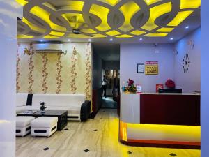 Posezení v ubytování Hotel Saayein Residency