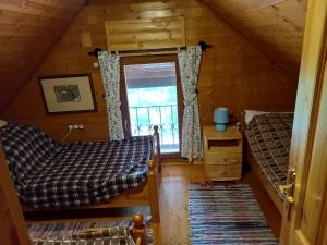 Posezení v ubytování Black Sheep Apartmant