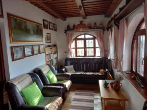 Posezení v ubytování Black Sheep Apartmant