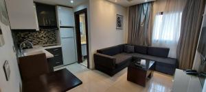 Posezení v ubytování Palm Ville Suites