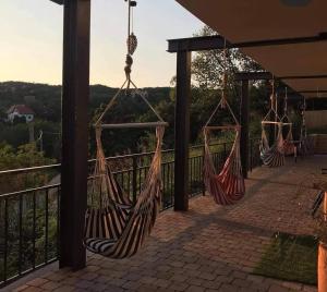 Balkon lub taras w obiekcie Illaberek Vendégház