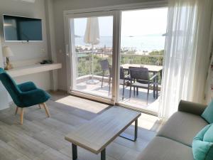 Posezení v ubytování Villa Mediterrane Hotel