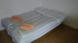 A bed or beds in a room at Chata 412 Tatralandia