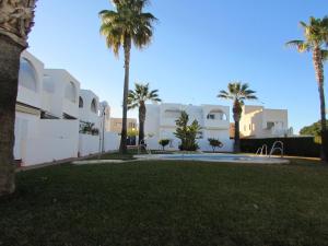 Vonkajšia záhrada v ubytovaní MOJACAR SUN 365
