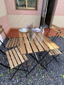 Patio nebo venkovní prostory v ubytování Casa La Asomada El Hierro