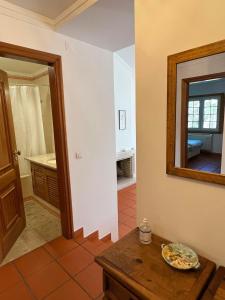 Kylpyhuone majoituspaikassa Casa do Rio