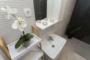 Koupelna v ubytování Bloom Apartment
