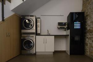 Kuchyň nebo kuchyňský kout v ubytování UNDUESINA Albergue Undués de Lerda