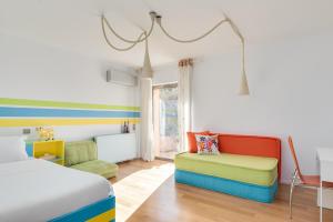 Postel nebo postele na pokoji v ubytování Luxurious Villa Philoxenia