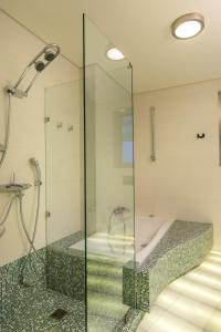 Koupelna v ubytování Luxurious Villa Philoxenia