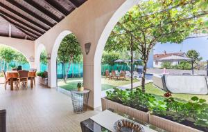 Zahrada ubytování Villa Lukas
