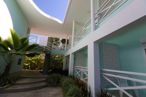 a view of the outside of a building at Baía Branca Beach Resort in Tamandaré
