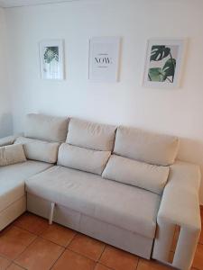 A seating area at MET&GOLF OLIVA NOVA BEACH JARDIN
