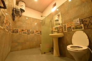 Hotel Sagar Niwas的一间浴室