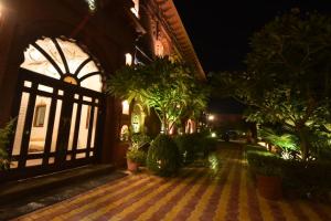 Hotel Sagar Niwas外面的花园