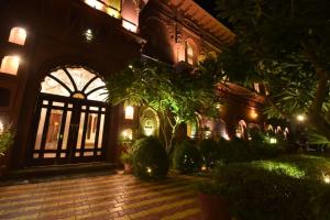 Hotel Sagar Niwas外面的花园