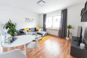Χώρος καθιστικού στο Ferienwohnung Martin 3 und 4