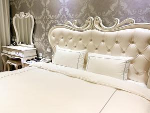 Letto o letti in una camera di Duoai Mineral Spring