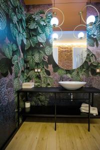 Kúpeľňa v ubytovaní Hotel i Restauracja na Skarpie