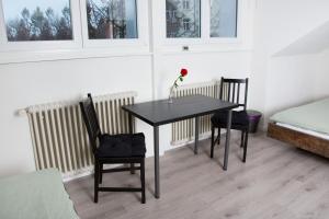 Posezení v ubytování Simpel Rooms Vintage Rustica nähe Uni, Olma, Spital