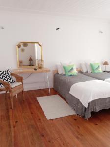 Een bed of bedden in een kamer bij Casa da Umbria