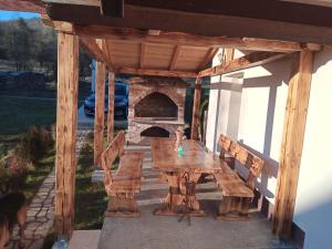 Patio nebo venkovní prostory v ubytování Apartman Borna