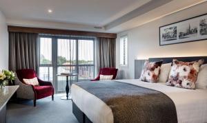 Postel nebo postele na pokoji v ubytování Rydges Latimer Christchurch