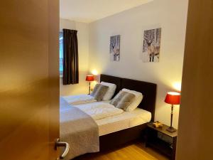 Ένα ή περισσότερα κρεβάτια σε δωμάτιο στο Appartement Boon