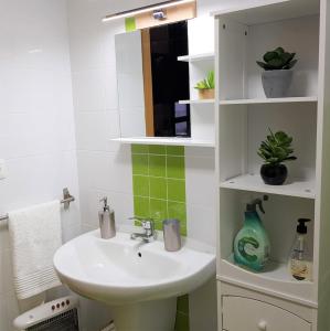 Koupelna v ubytování Apartamento ideal en Vigo