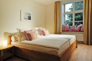 Cama o camas de una habitación en Apartment in Garz with parking space