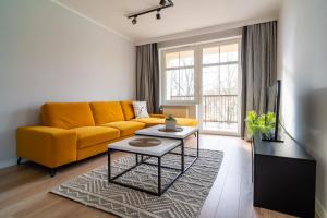 Część wypoczynkowa w obiekcie Park View - przy plaży, parking, TV55" z Netflix i Max