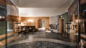Kuchyň nebo kuchyňský kout v ubytování Hotel Portillo Dolomites 1966'