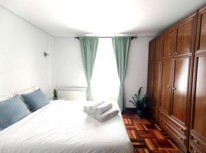 Posteľ alebo postele v izbe v ubytovaní Apartamento Lurra Barrika
