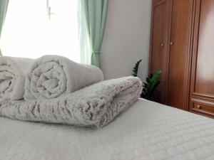 Posteľ alebo postele v izbe v ubytovaní Apartamento Lurra Barrika