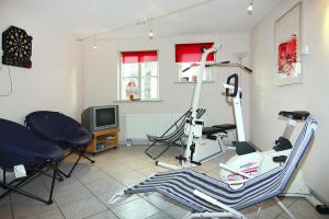 Fitness centrum a/nebo fitness zařízení v ubytování Cottage on Rügen near Breetzer Bodden