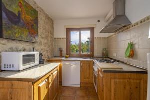 A kitchen or kitchenette at Pou Monjo