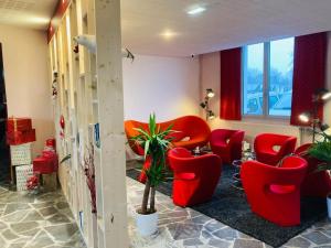 Un lugar para sentarse en Carré Py' Hôtel